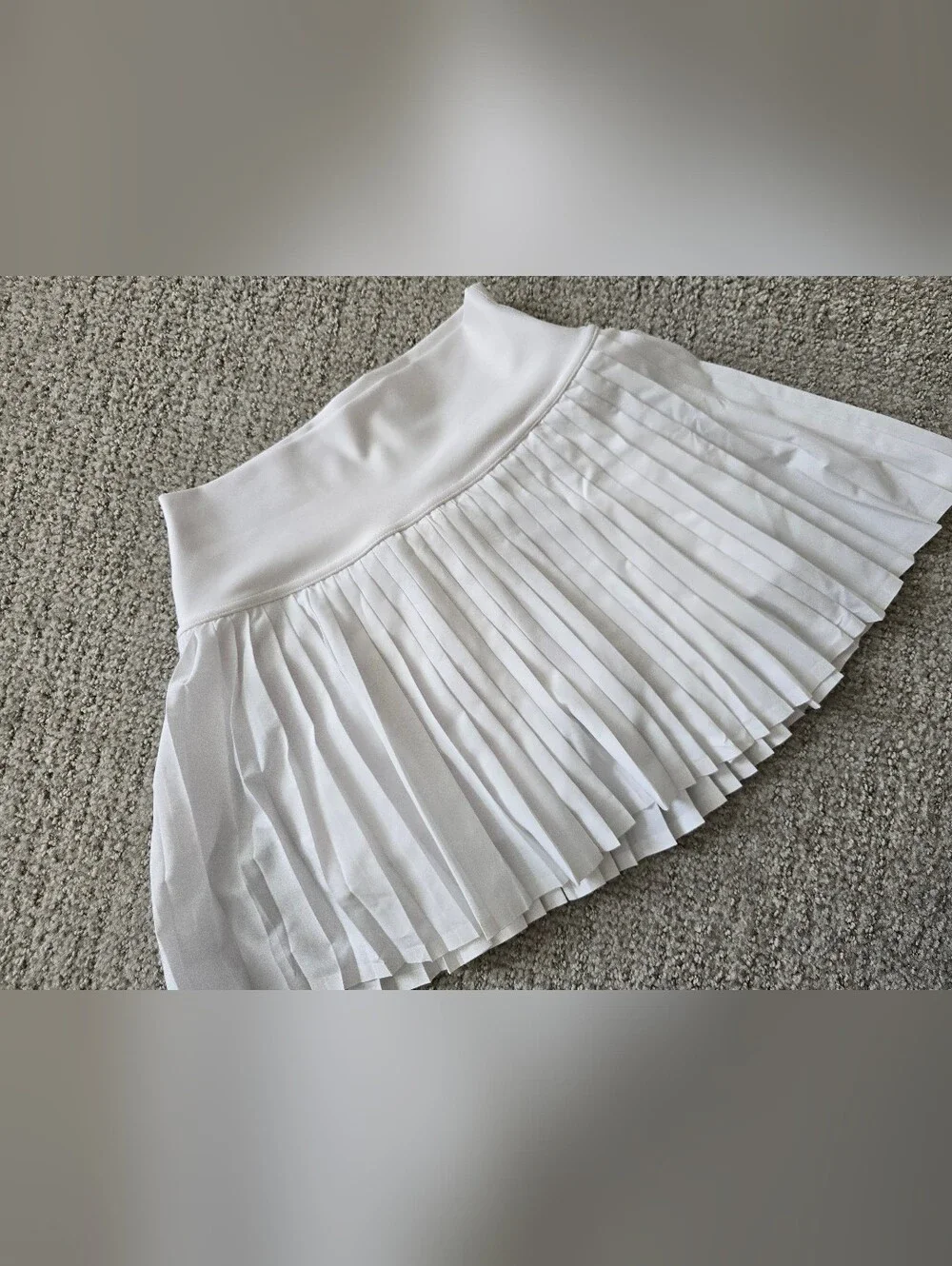 ALO Grant Slam white tennis Skirt